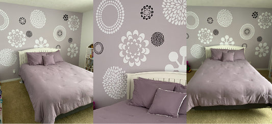 Decorative Pattern Wall Decal Set - view 2