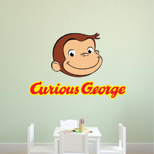 Curious Monkey Decal