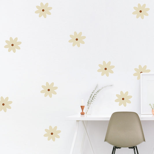 Daisy Flower Wall Decals In Many Colors
