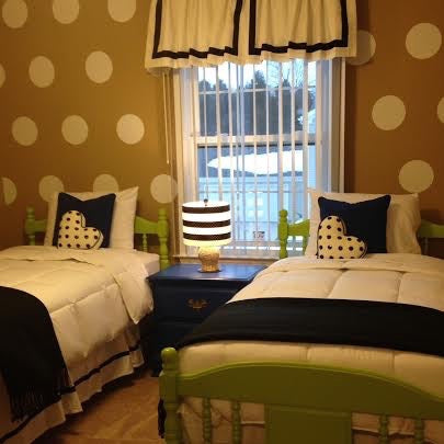 Mixed Size Polka Dot Wall Decal Set - Design 1 - view 2