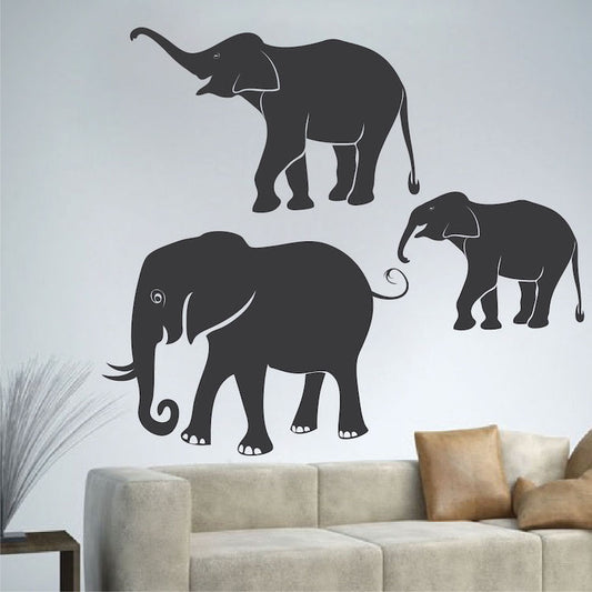 Elephant Wall Decal Set - view 2