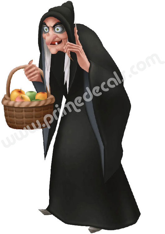 Halloween Witch Decal β Removable Vinyl Sticker