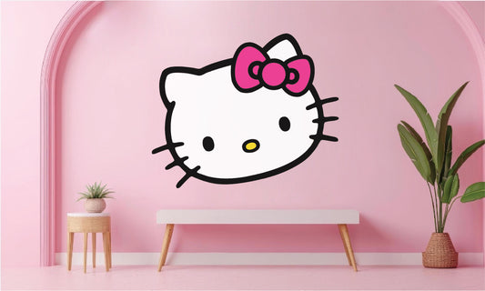 Hello Kittie Wall and Window Decal
