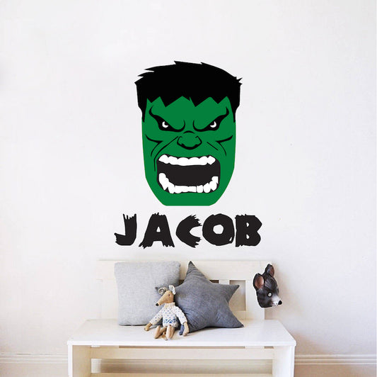 Smash Hero Name Decal