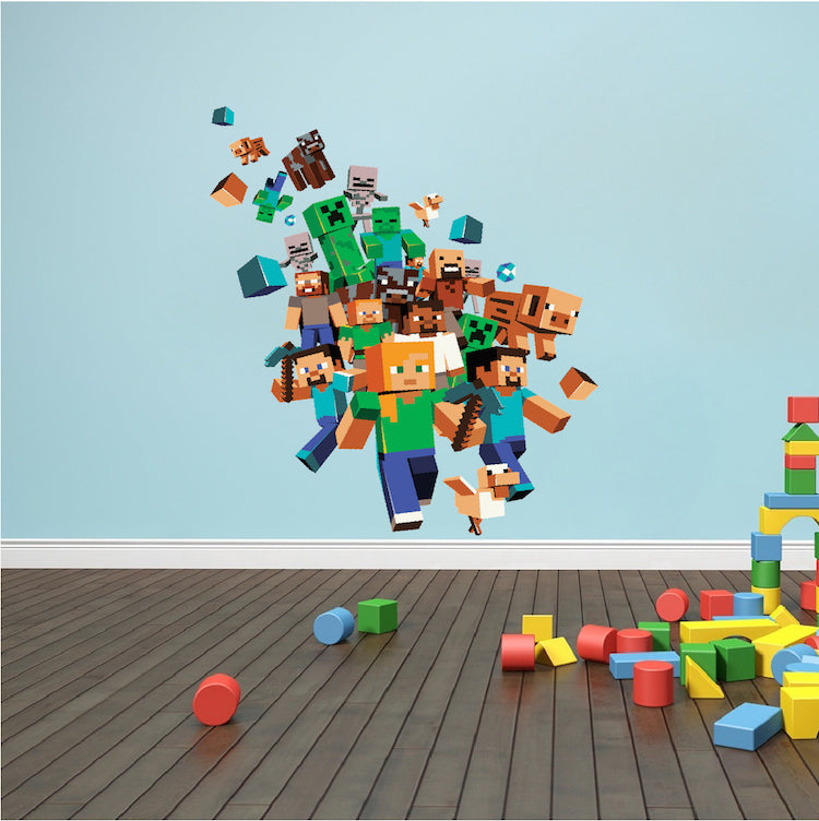 3D Pixel Character Decal