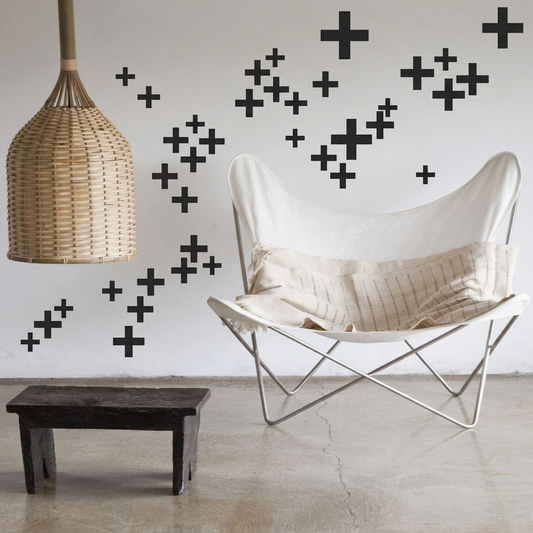 Plus Sign Wall Decals