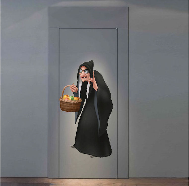 Halloween Witch Decal β Removable Vinyl Sticker