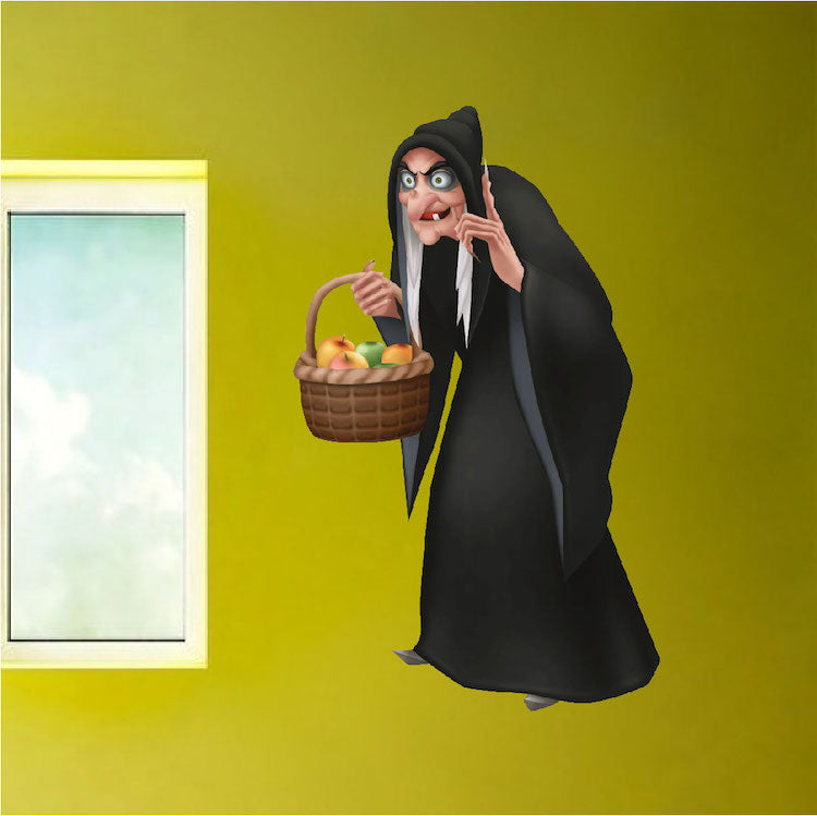Halloween Witch Decal β Removable Vinyl Sticker