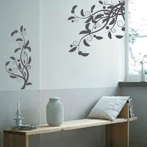Decorative Corner Adornment Wall Decal Set - view 2