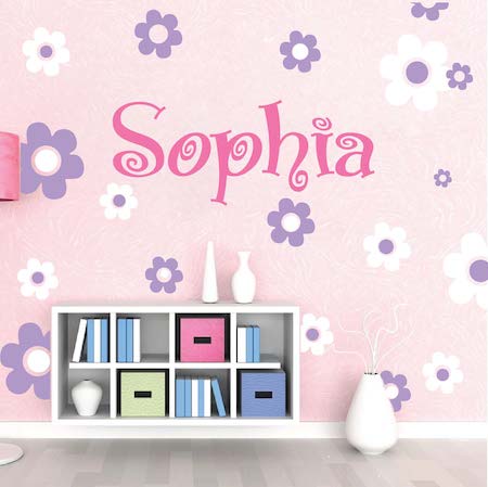 Flower Power Wall Decal Set - view 2