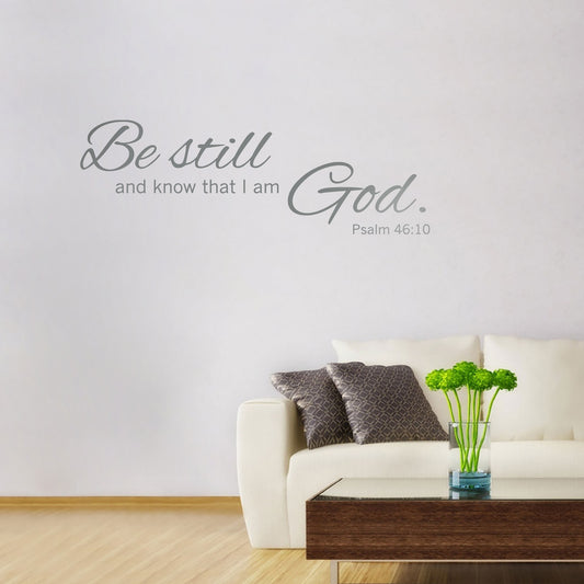 Inspirational Christian Wall Quote Decal