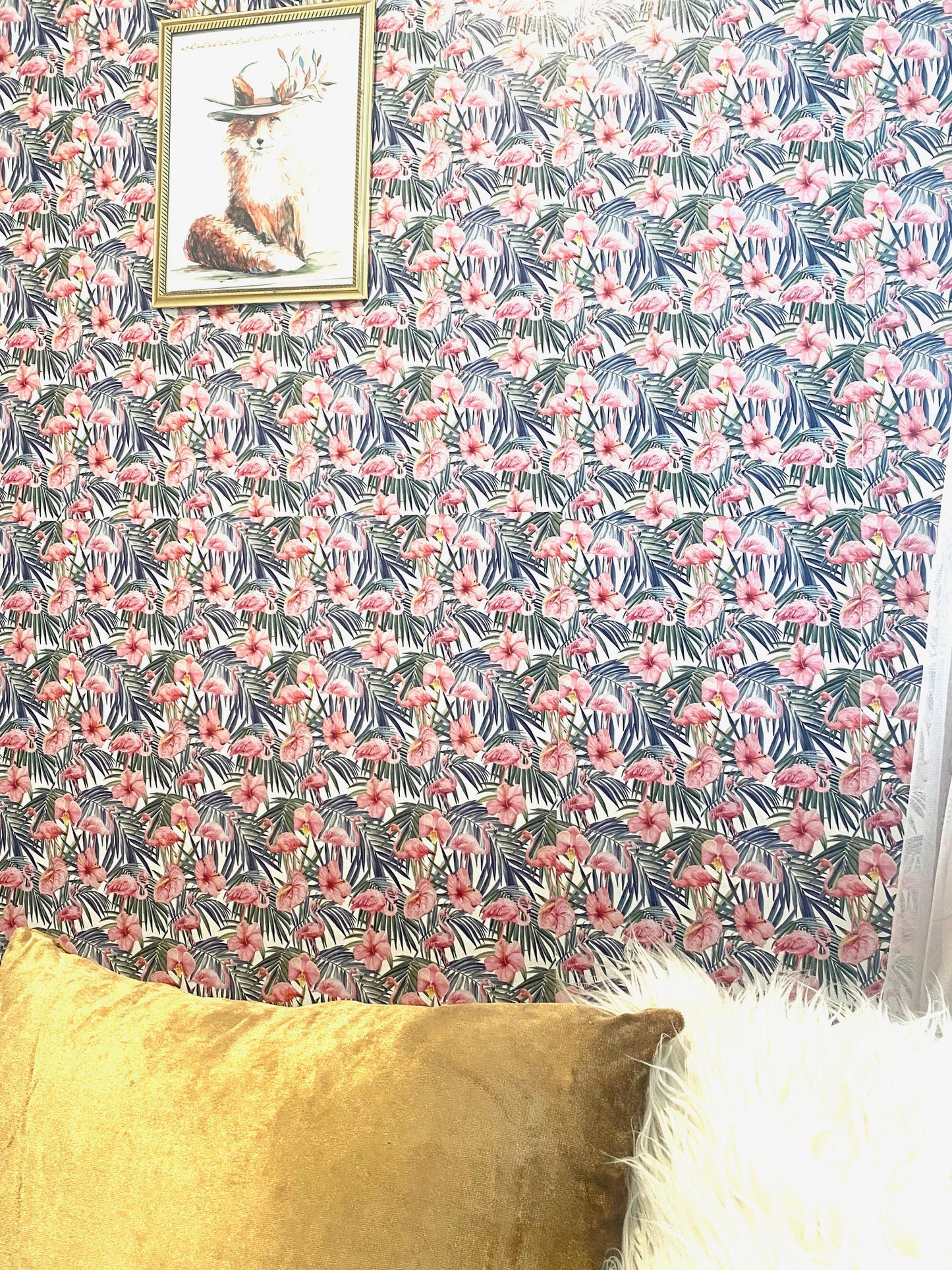 Flamingo Self Adhesive Wallpaper