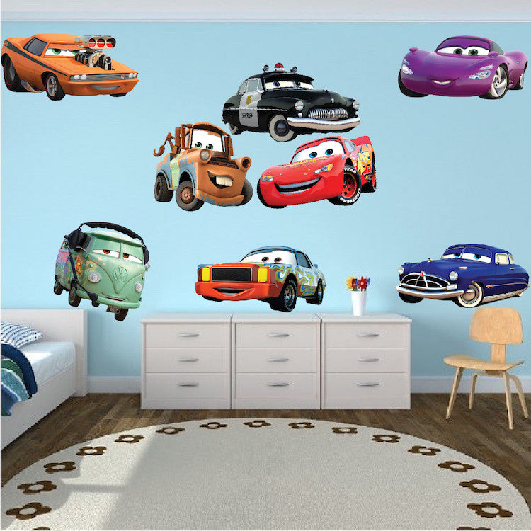 Kids shops room car wall decor