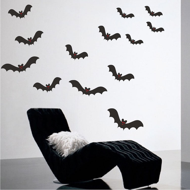 Halloween Bats Wall and Window Decals β Removable Vinyl