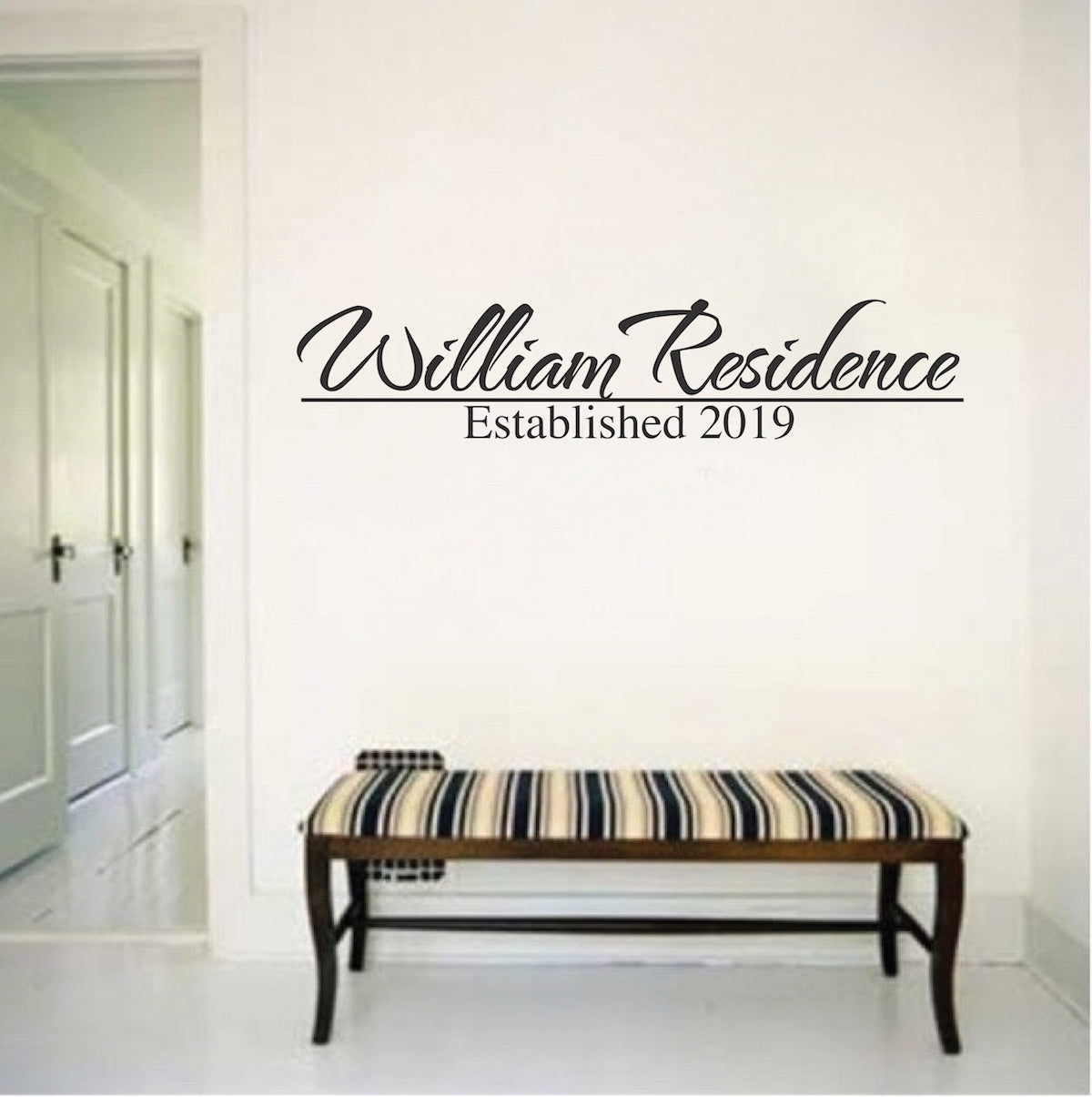 Personalize Decor Custom Family Sticker Home Living Room Dinning Room,q10