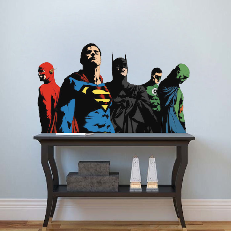 Boys Room Wall Decal Hero Wall Art Kids Bedroom Removable Wall Sticker, b03