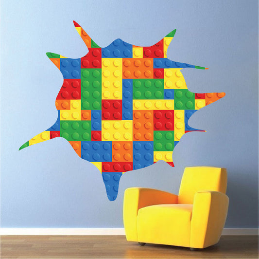 Toy Splatter Wall Decal Decor Kids Room Wall Vinyl Paint Removable Kids Wallpaper Decal, n48