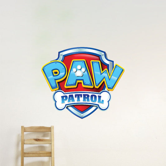 Dog Logo Wall Decal Kids for Bedroom Removable Kids Room Decals, e05