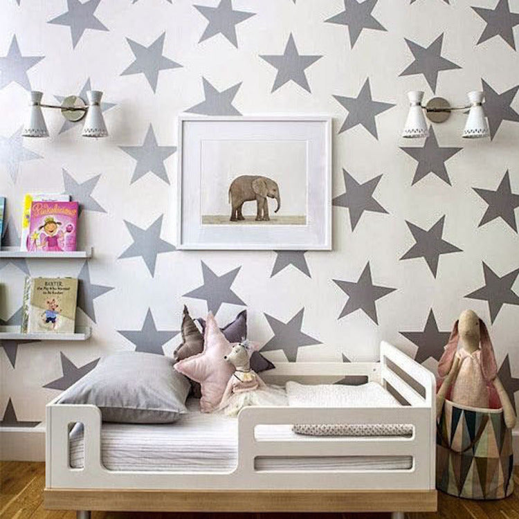 Stars Wall Decal Kids Bedroom Star Decals Peel and Stick Bedroom Stars, d60