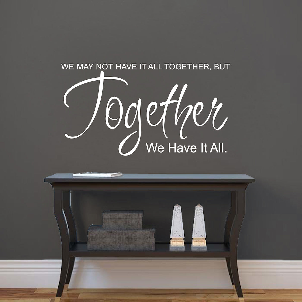Family Wall Decal Living Room Decor Together Forever Sticker Office,q15