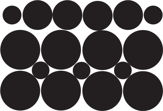 Dots Wall Decal Modern Room Living Room Decor Removable Dot Customizable Wall Stickers, d99