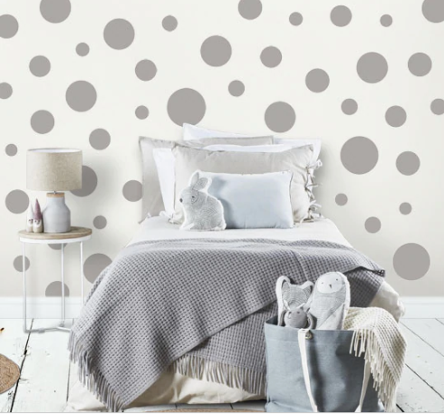 Dots Wall Decal Modern Room Living Room Decor Removable Dot Customizable Wall Stickers, d99
