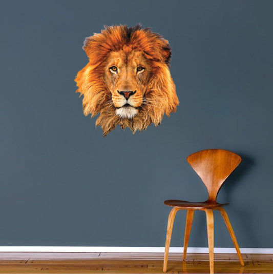 Lion Head Wall Decal