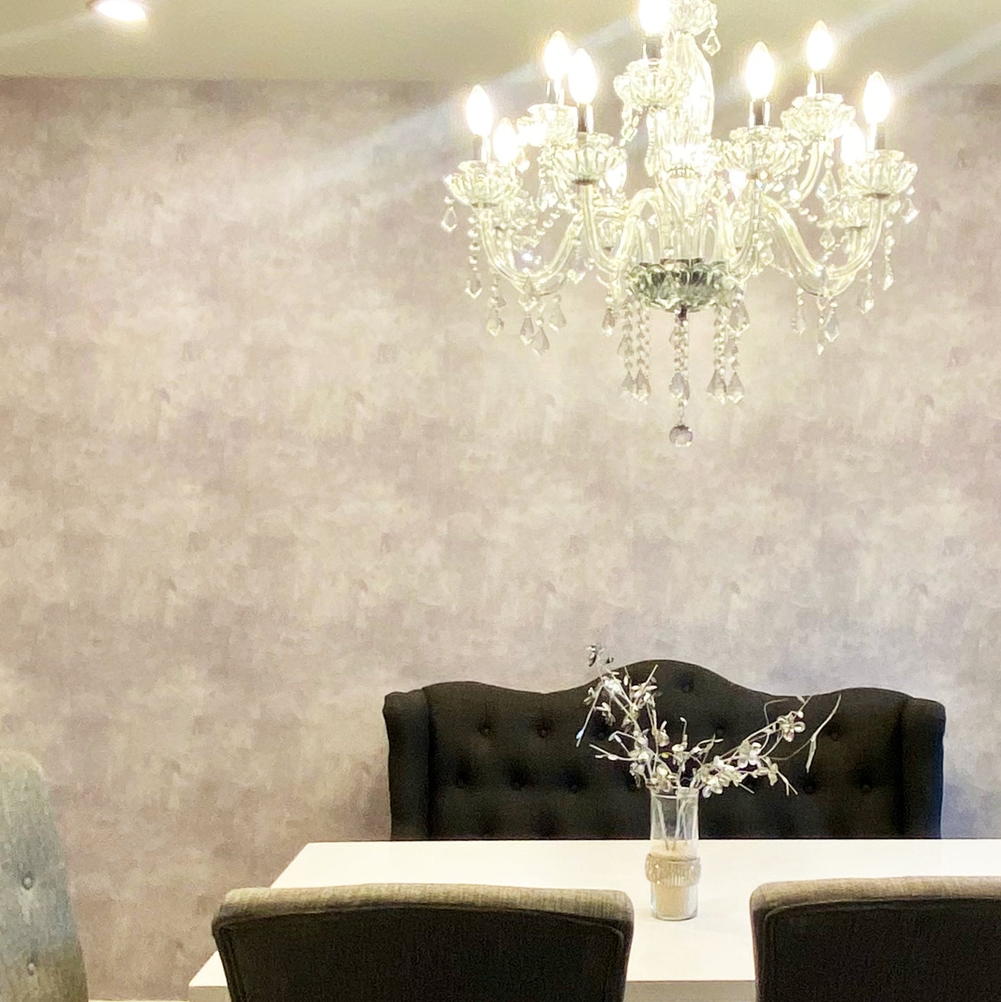 Grey Marbled Wallpaper Covering Gray Wallpaper Decal Self Adhesive Wallpaper, w11