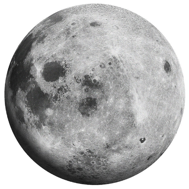 Moon Wall Decal Outer Space wall Mural Moon Wall Decor Removable Wall Murals Planets, c22