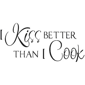 Kitchen Wall Quote Decal - view 3