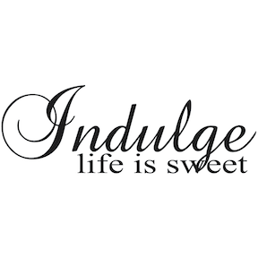 Life Is Sweet Wall Quote Decal - view 2