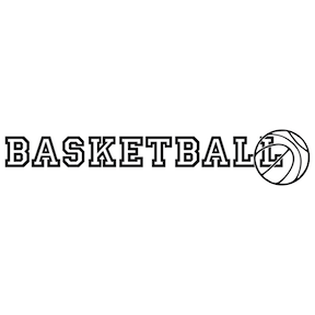 Basketball Wall Quote Decal - view 4
