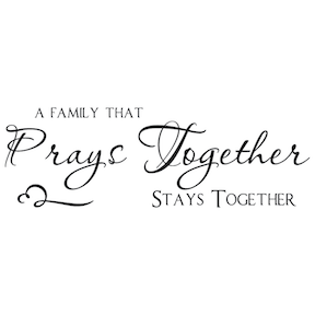 Dining Room Wall Quote Decal - view 2
