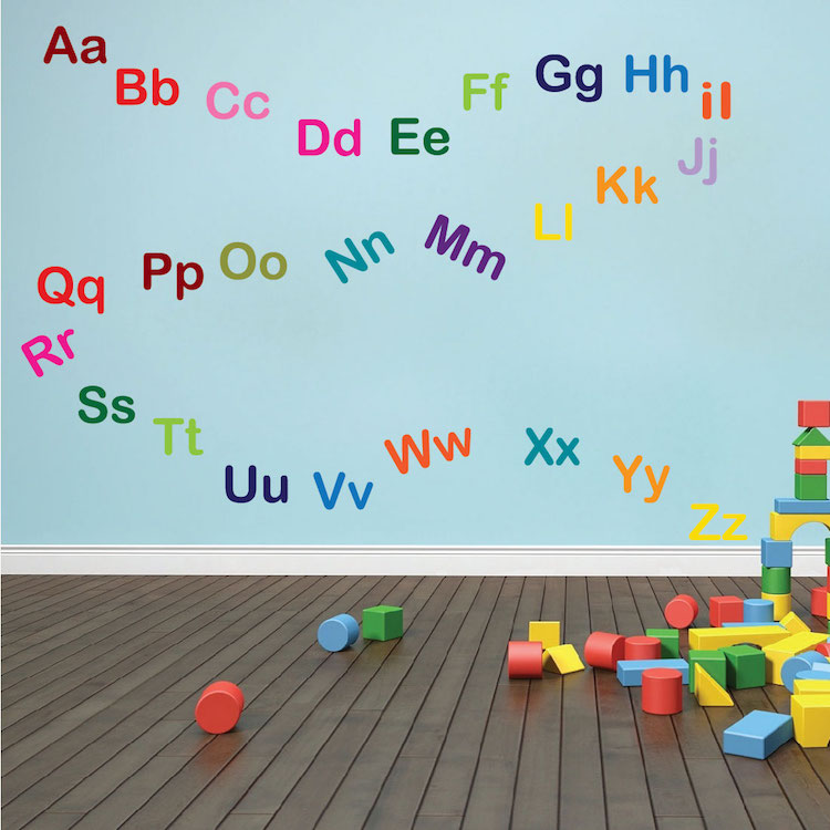 Alphabet Wall Decals