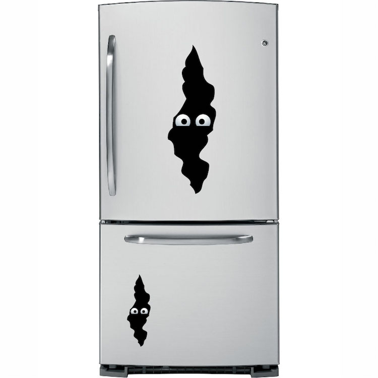 Sneaky Monster Wall Decal