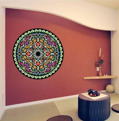 Circular Pattern Wall Decal
