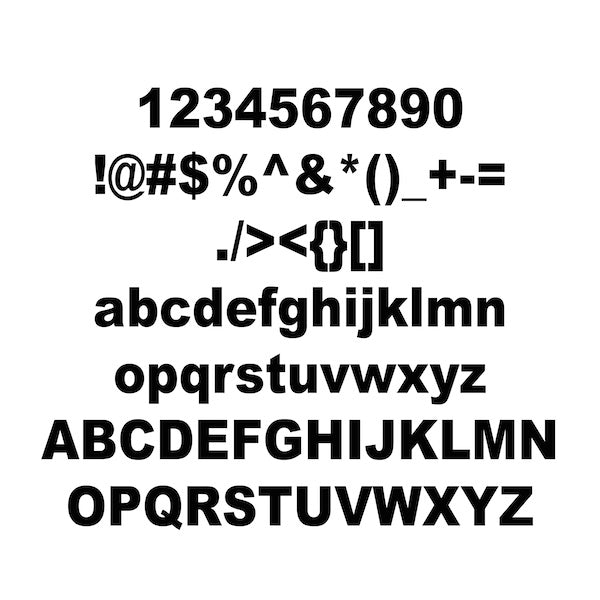 Custom Business Lettering Vinyl Decal - view 2