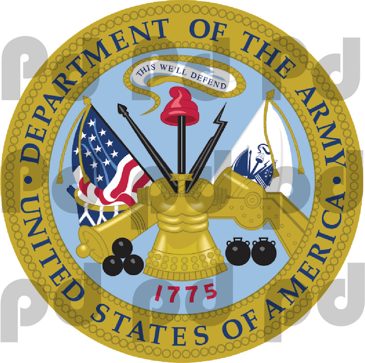 Military Emblem Wall Decal