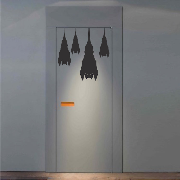 Hanging Bat Halloween Wall Decals - additional product image