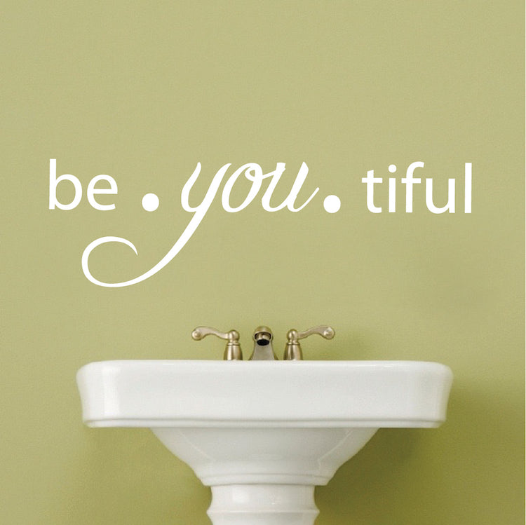 Be You Tiful Wall Decal Design 2