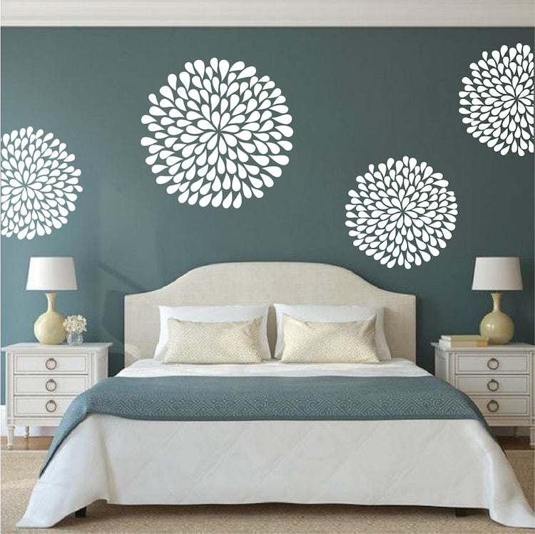 Poppy Flower Wall Decals - view 1