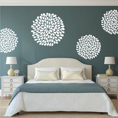 Poppy Flower Wall Decals - view 1