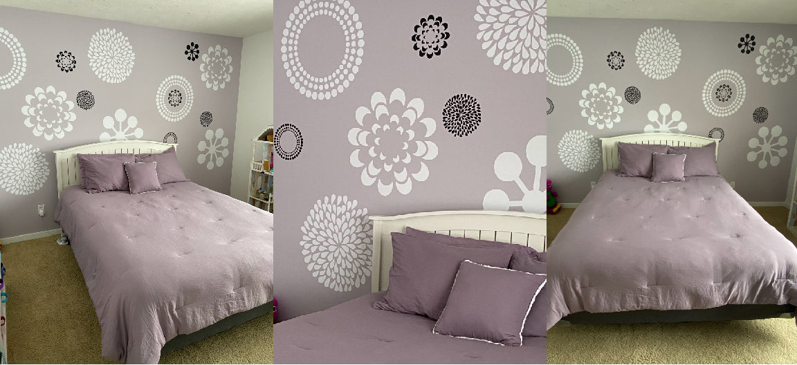 Decorative Pattern Wall Decal Set - view 3