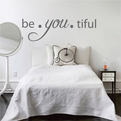Be You Tiful Wall Decal Design 2