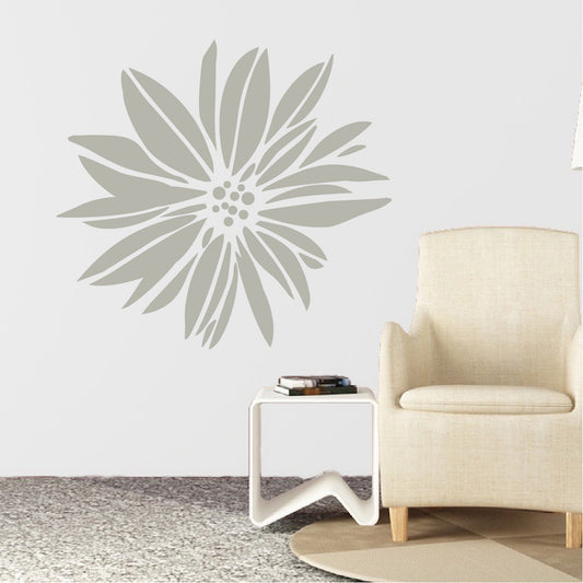 Exotic Flower Wall Decals - view 2