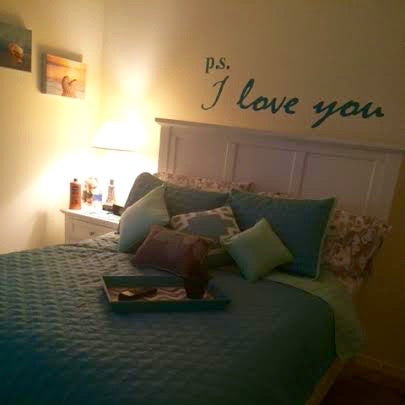 P.S. I Love You Wall Decal Design 1