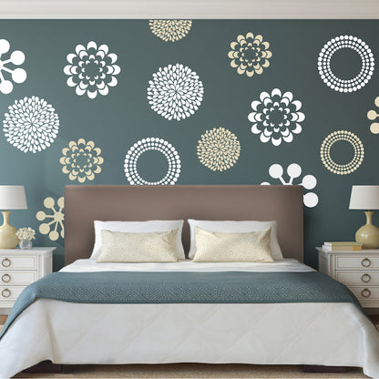 Decorative Pattern Wall Decal Set - view 3