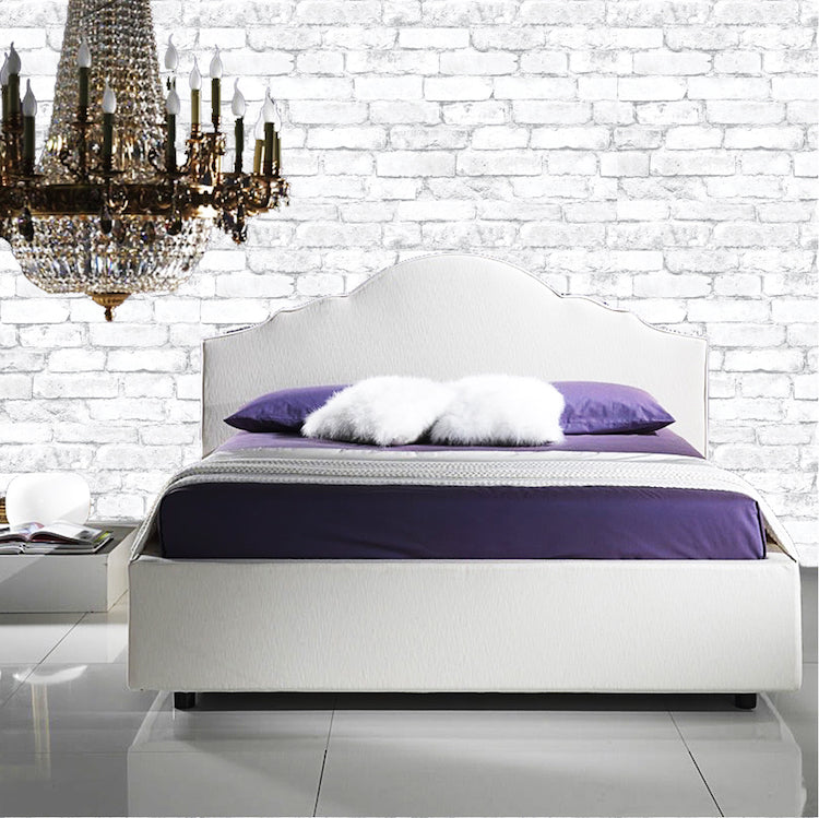 White Brick Wallpaper Decal