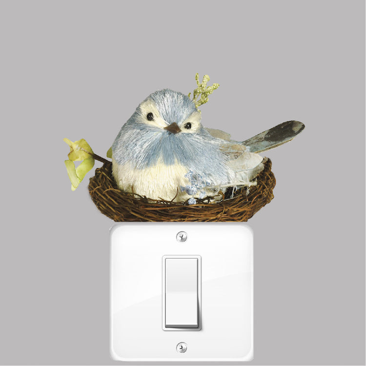 Nesting Bird Wall Decal