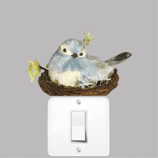 Nesting Bird Wall Decal